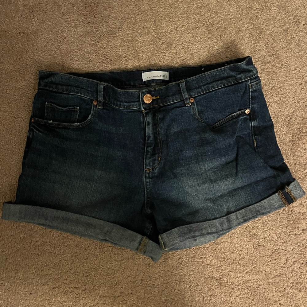 LOFT denim shorts